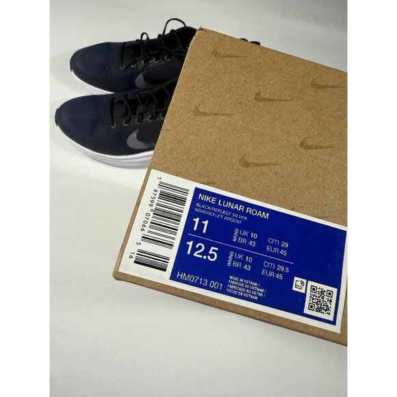 New Nike Lunar Roam Running Shoes Mens Size 11 Black Reflect Silver HM0713-001 - Picture 10 of 10